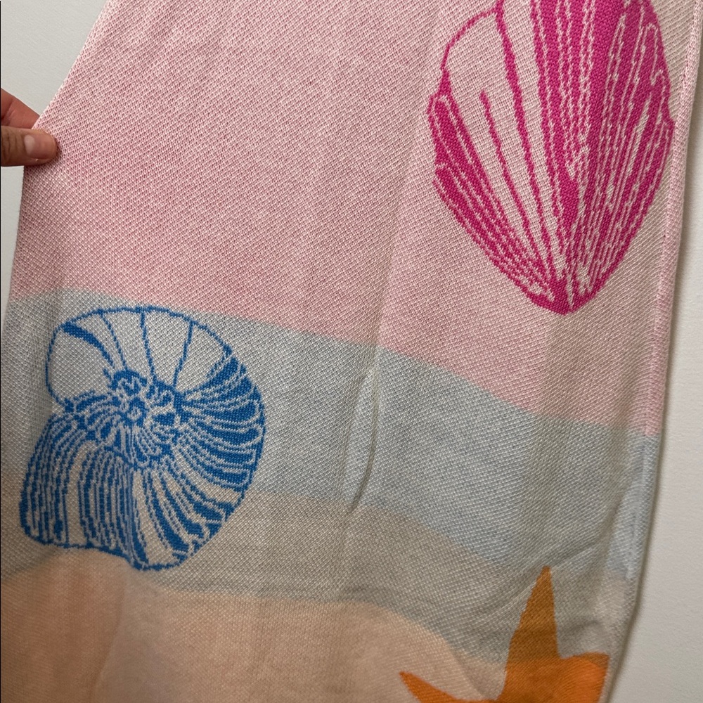 Capittana Barbara seashell print cover up Dress M/L - Picture 5 of 12